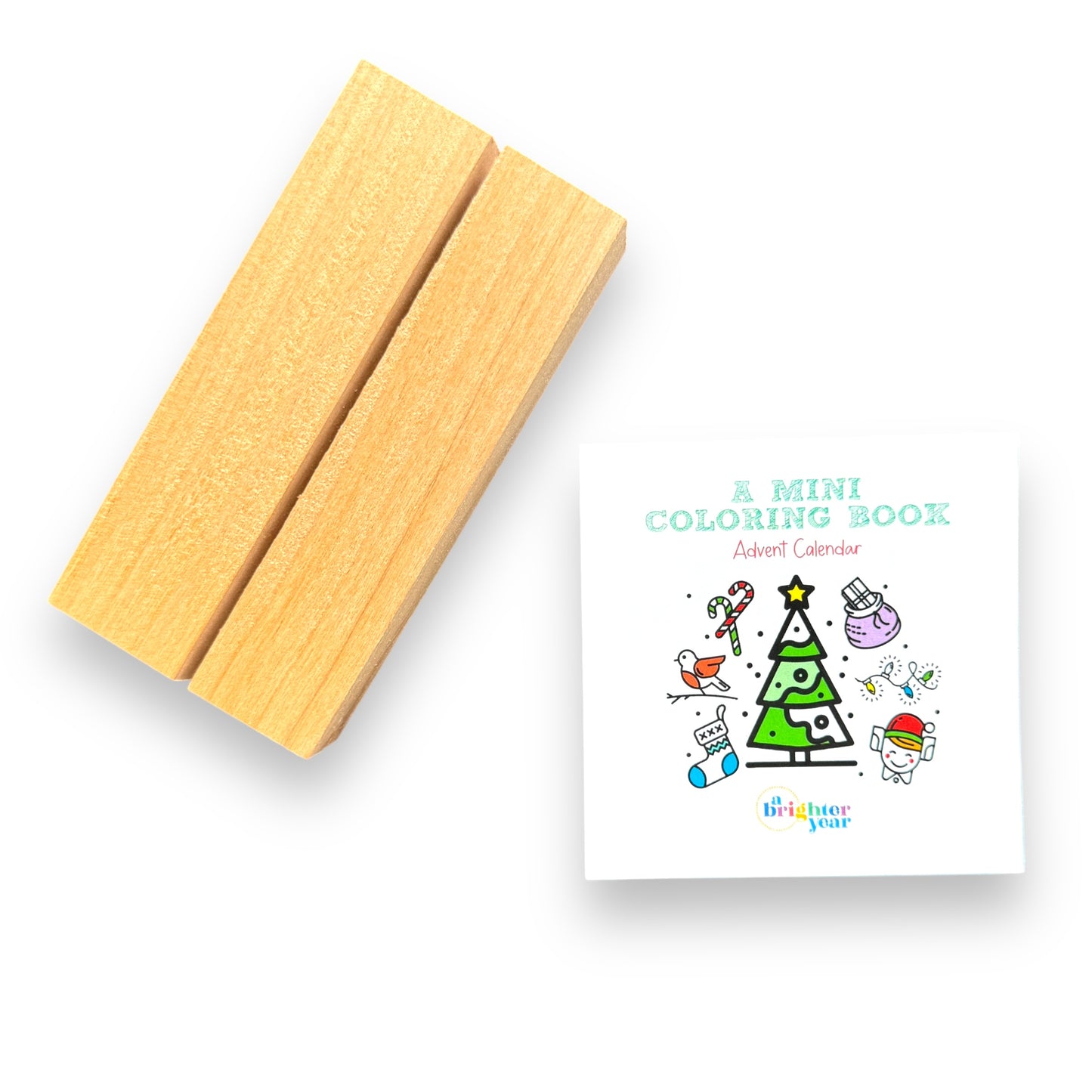 Advent Calendar Mini Coloring Book