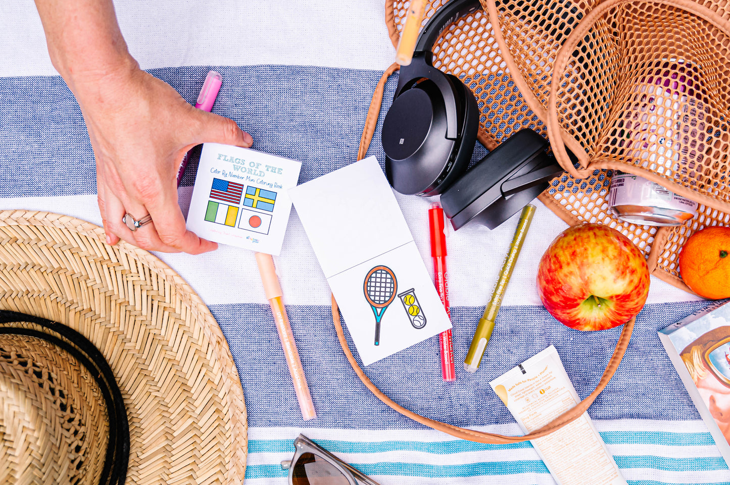 Flags of the World and Summer Games Book Bundle