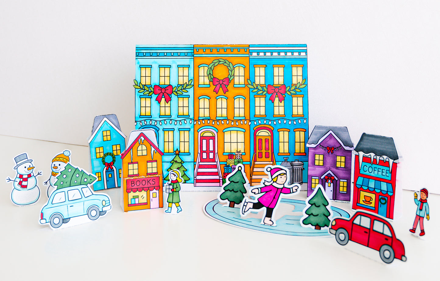 Quarterly Coloring + Calendar Subscription Box