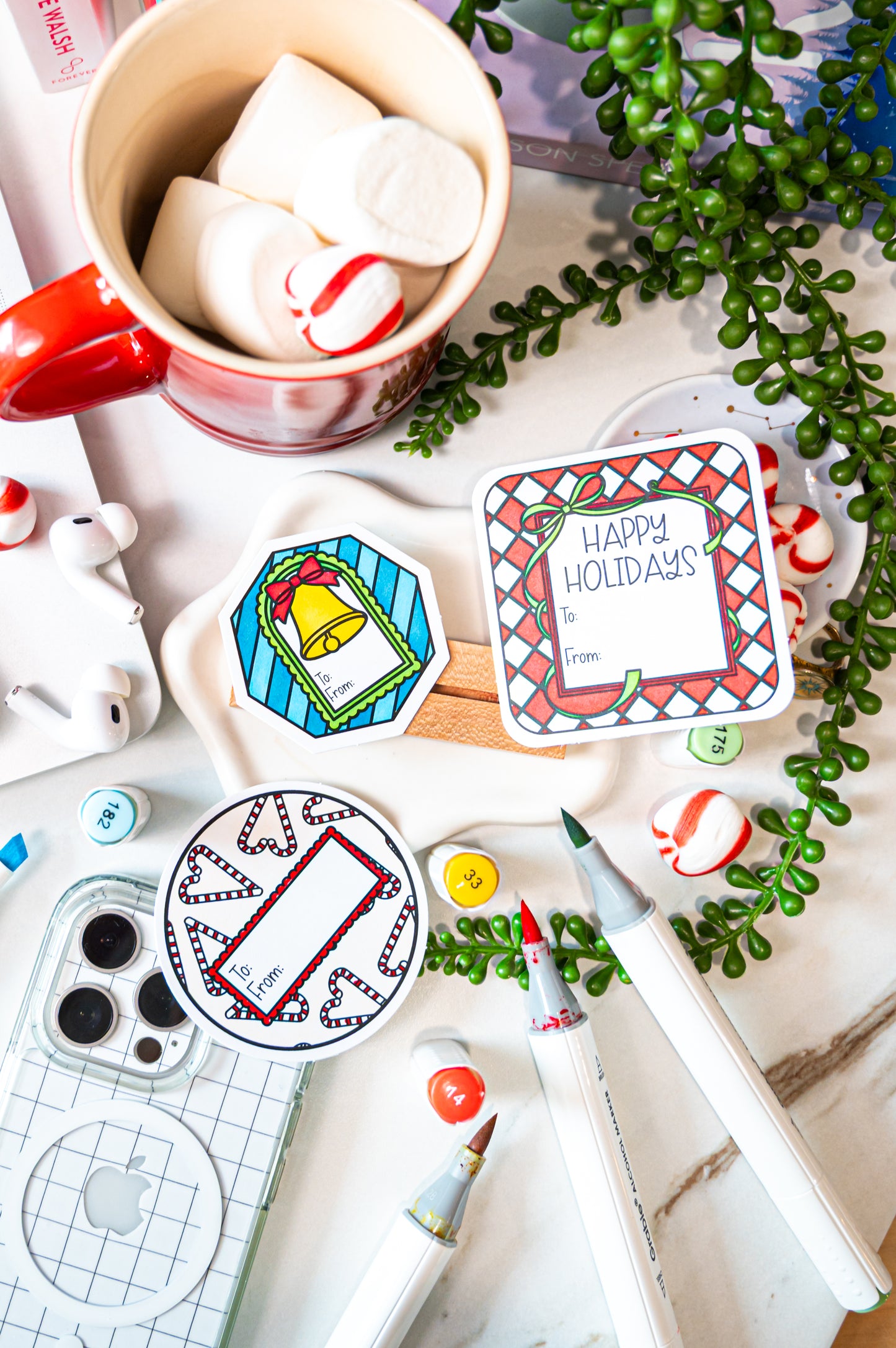 Quarterly Coloring + Calendar Subscription Box