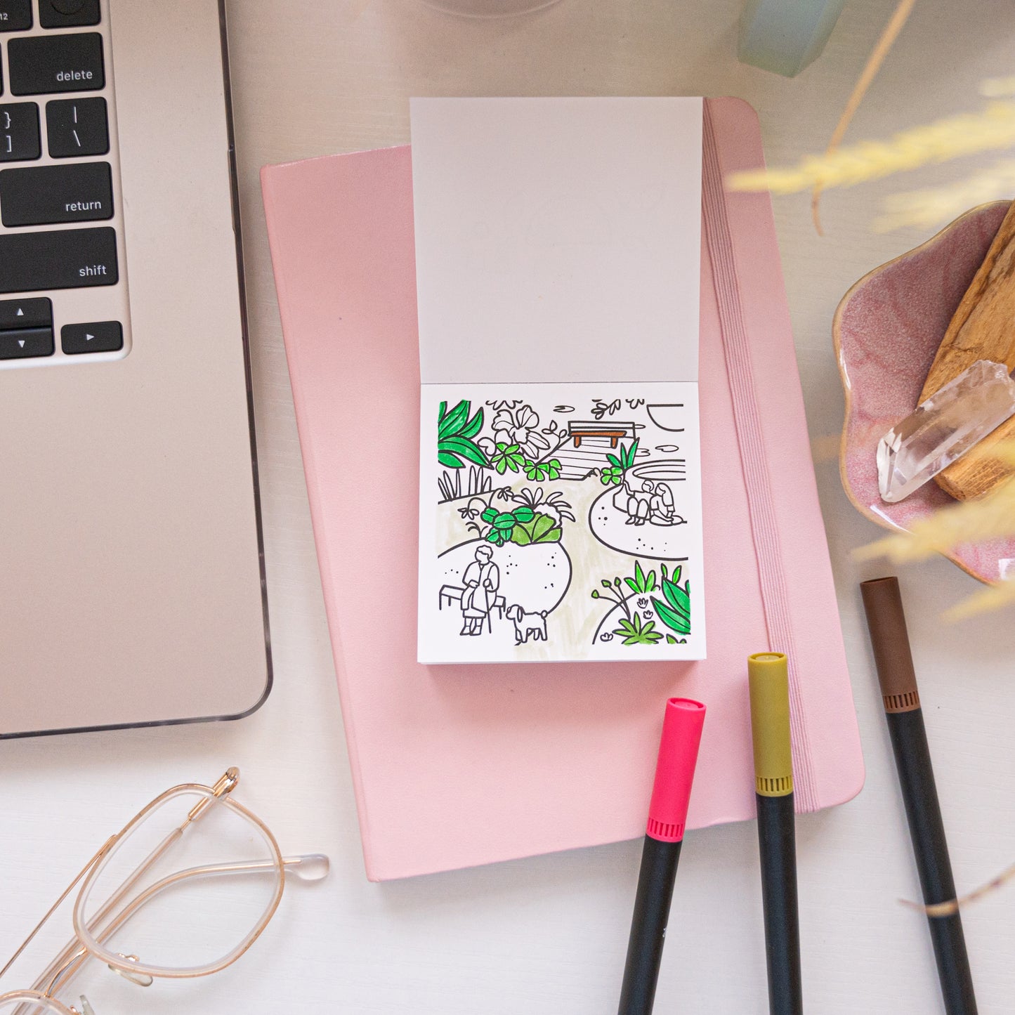 Nothing Much Happens Mini Coloring Book Bundle