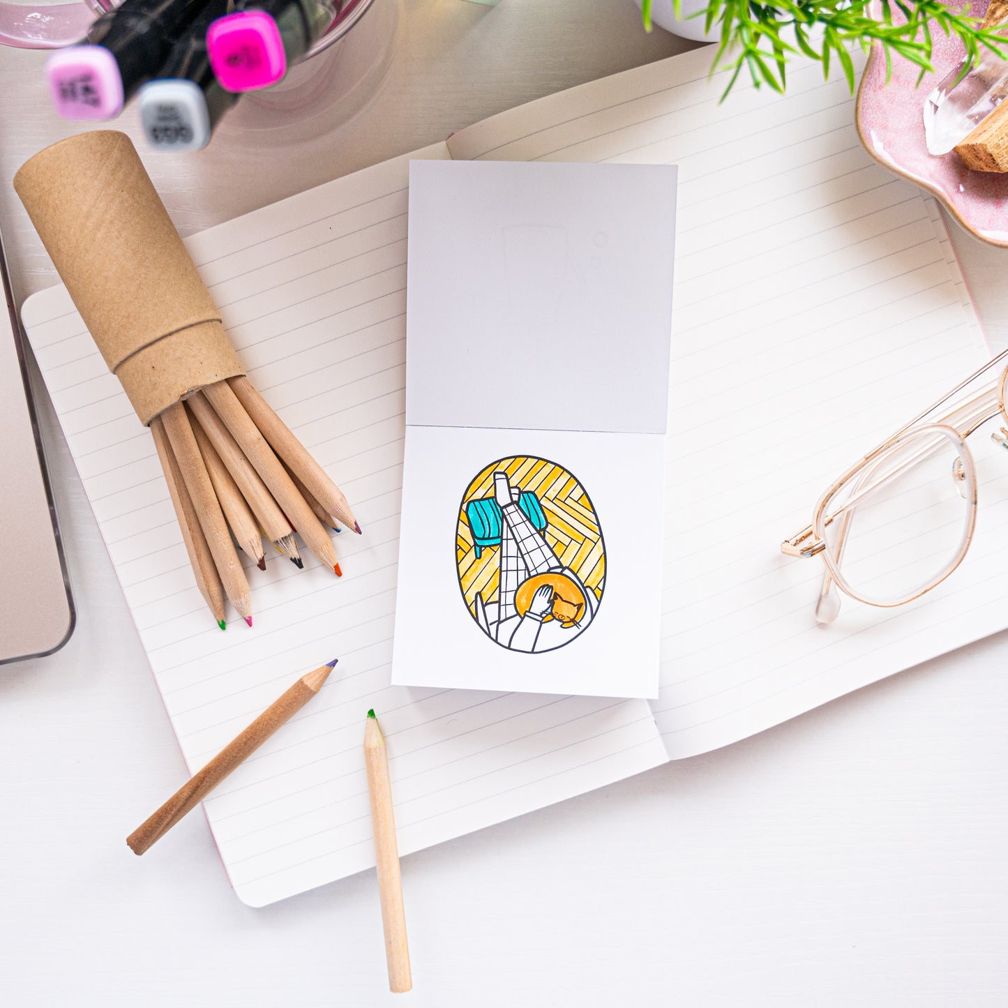 Nothing Much Happens Mini Coloring Book Bundle