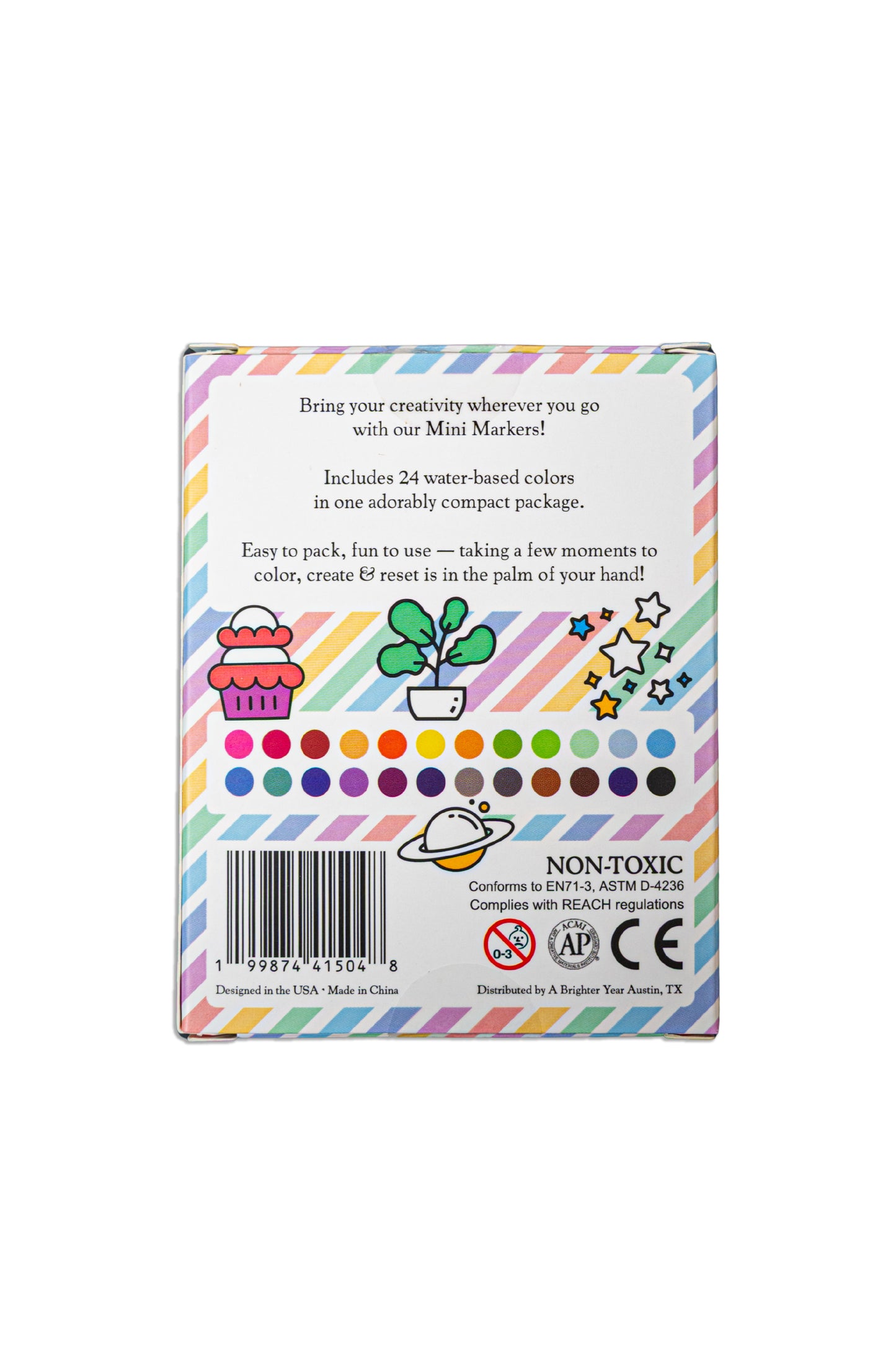 Mini Markers - 24-Pack