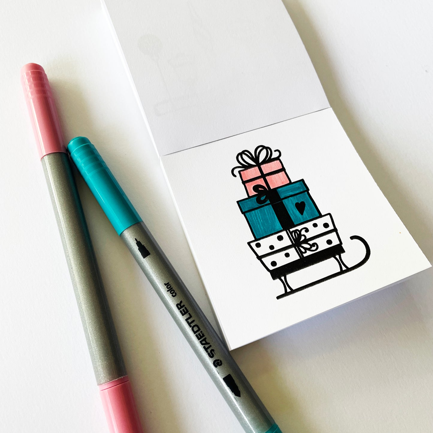 Very Merry Mini Coloring Book