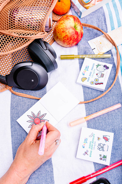 16-Piece Mini Adult Coloring Book Set