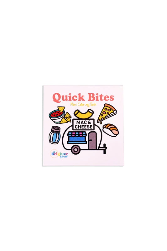 Quick Bites Mini Coloring Book