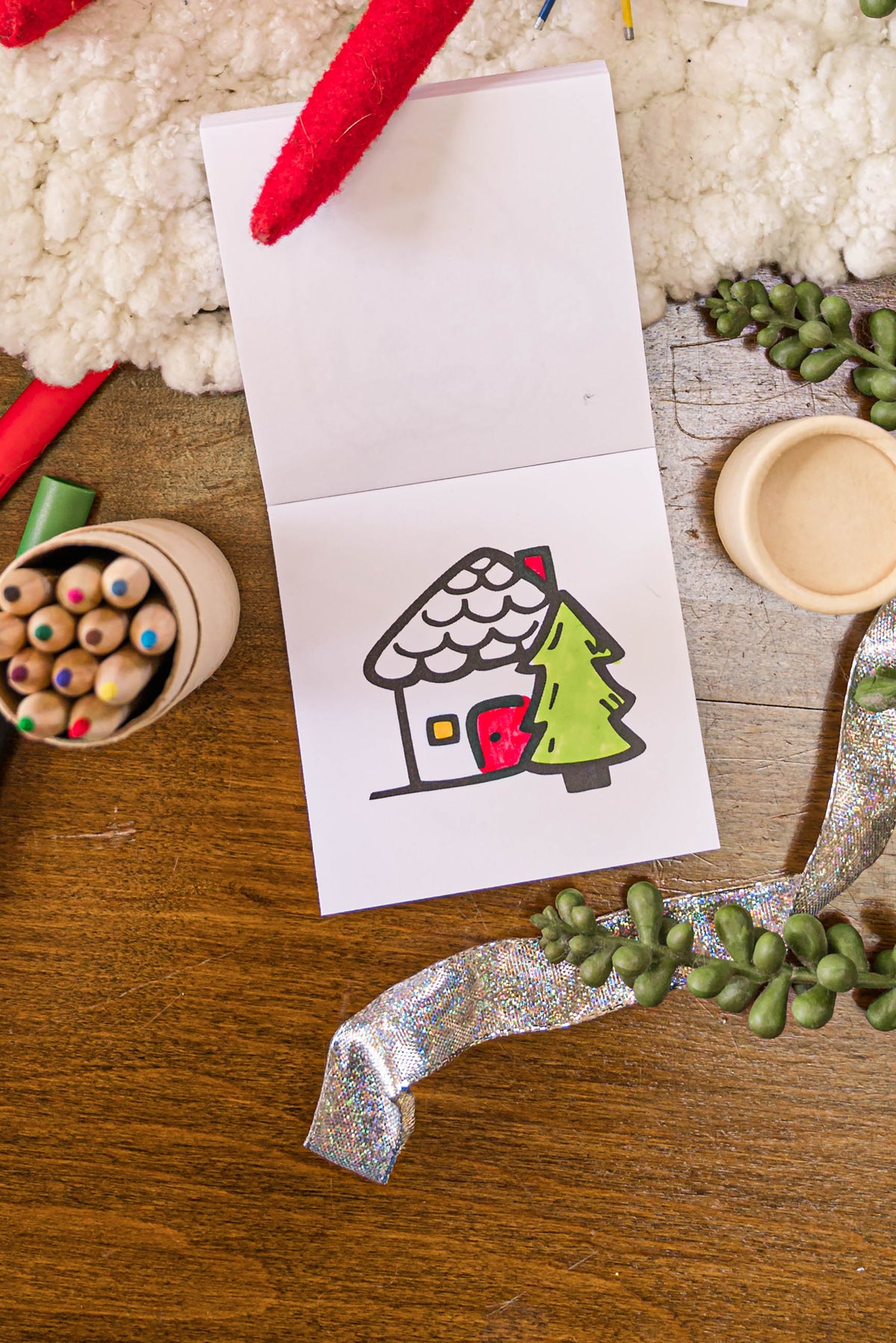 3-Piece Holiday Mini Adult Coloring Book Bundle
