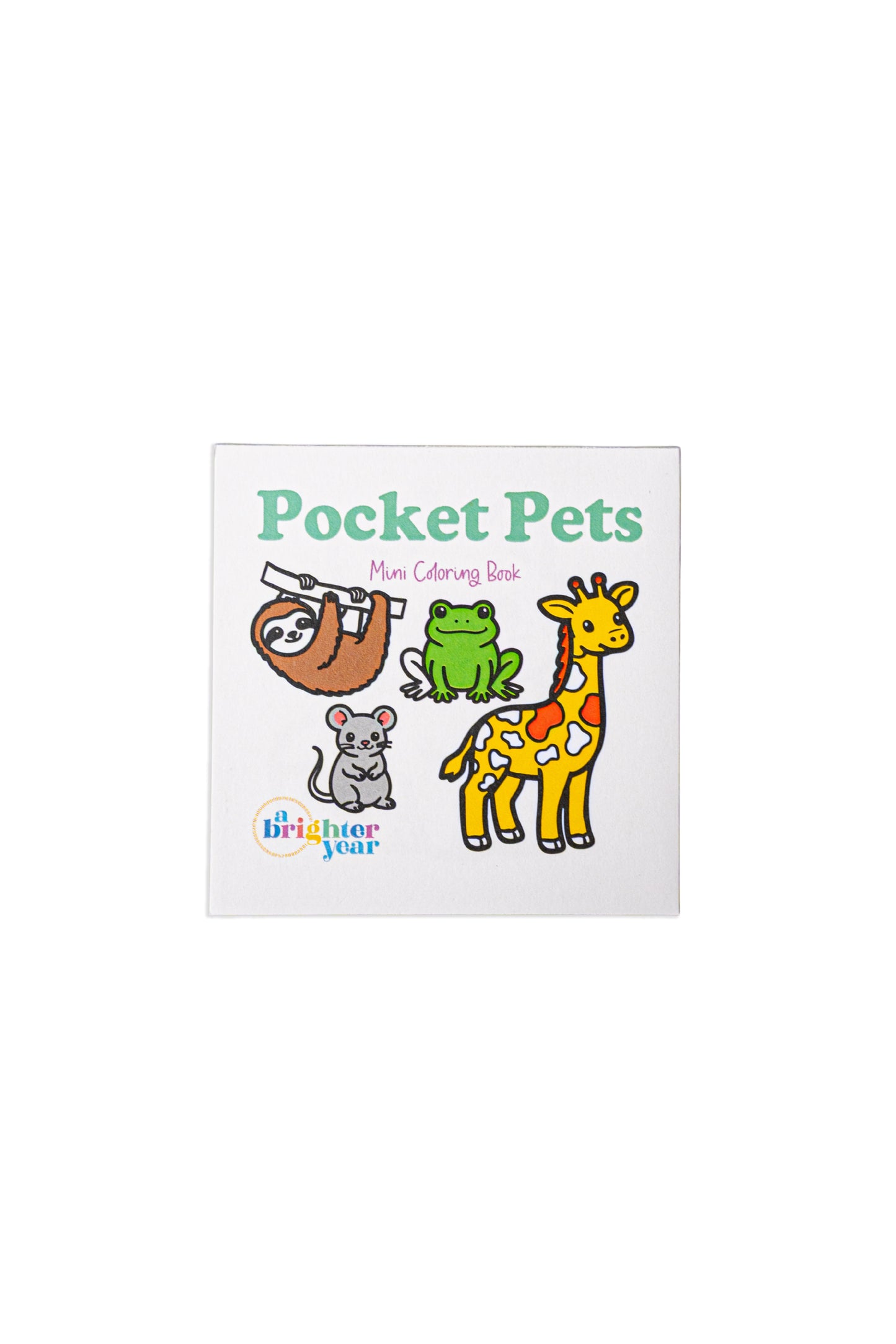 Pocket Pets Mini Coloring Book