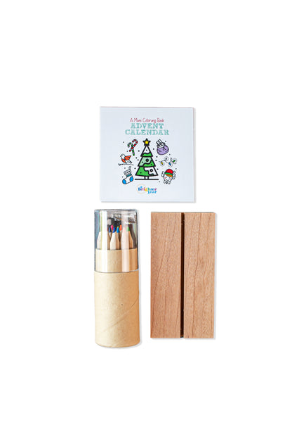 Advent Calendar Mini Coloring Book