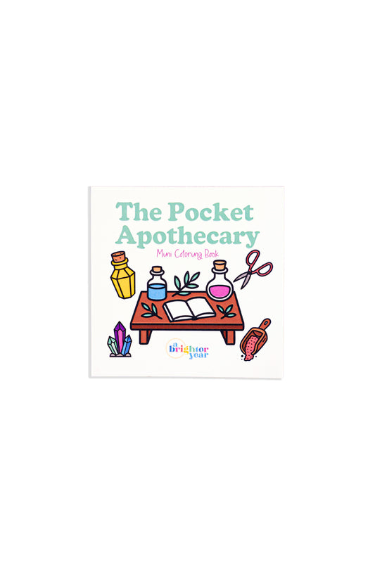 The Pocket Apothecary Mini Coloring Book
