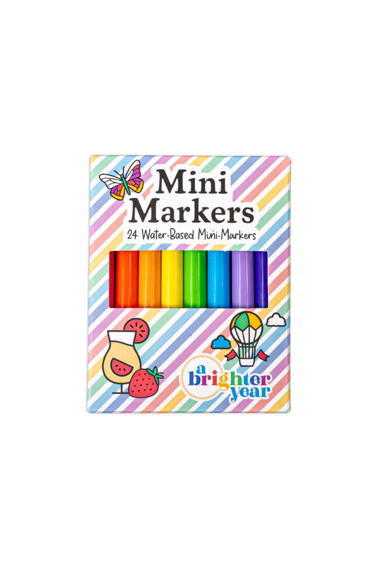 Mini Markers - 24-Pack