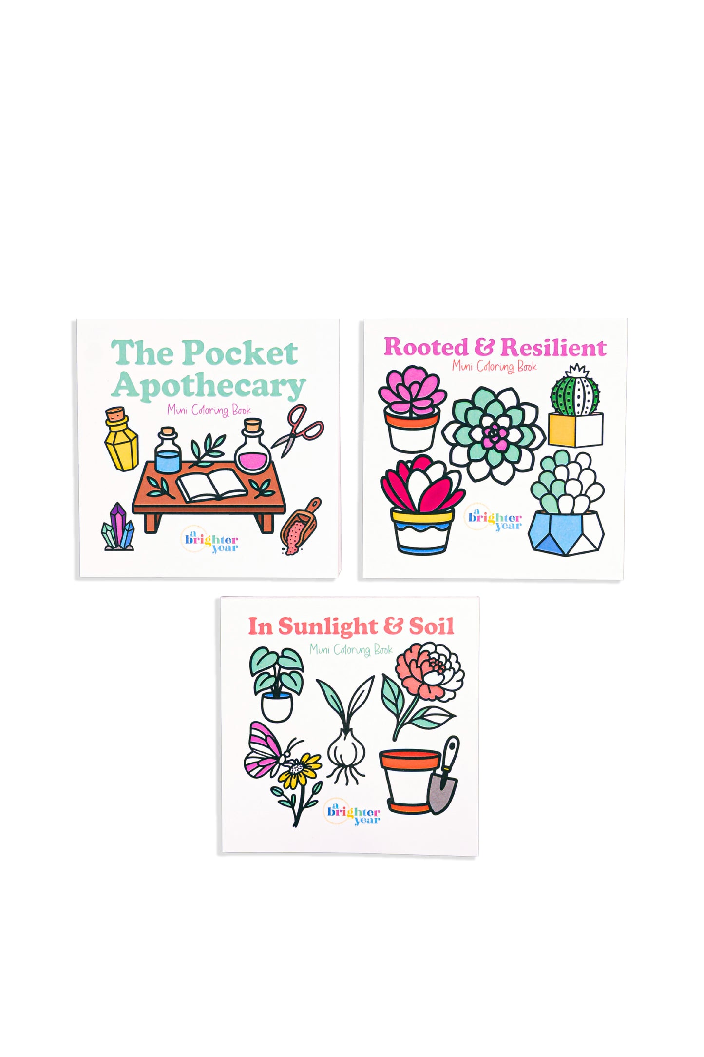 Wild Wonders Mini Coloring Book Bundle