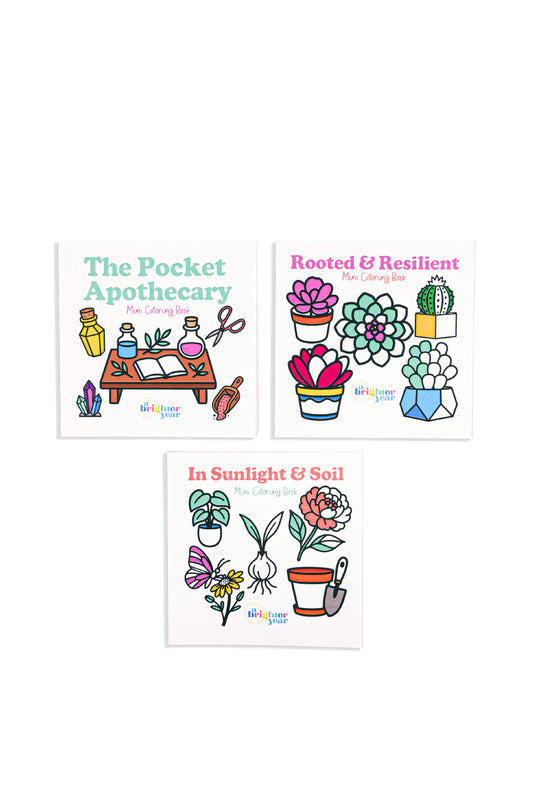 Wild Wonders Mini Coloring Book Bundle