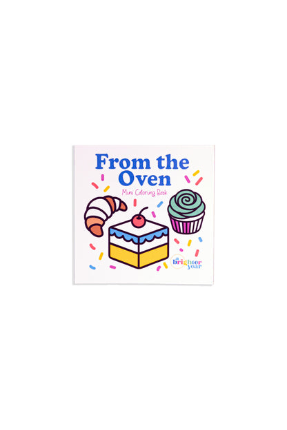 From the Oven Mini Coloring Book