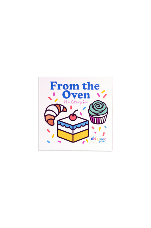 From the Oven Mini Coloring Book