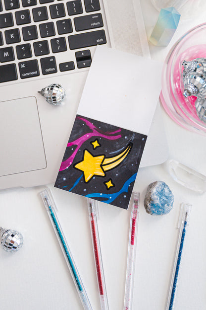 5-Piece Mini Adult Coloring Book + Markers Bundle