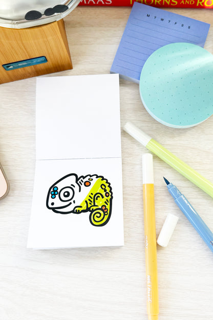 5-Piece Mini Adult Coloring Book + Pencil Bundle