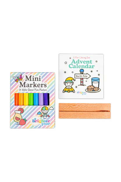 Advent Calendar Mini Coloring Book