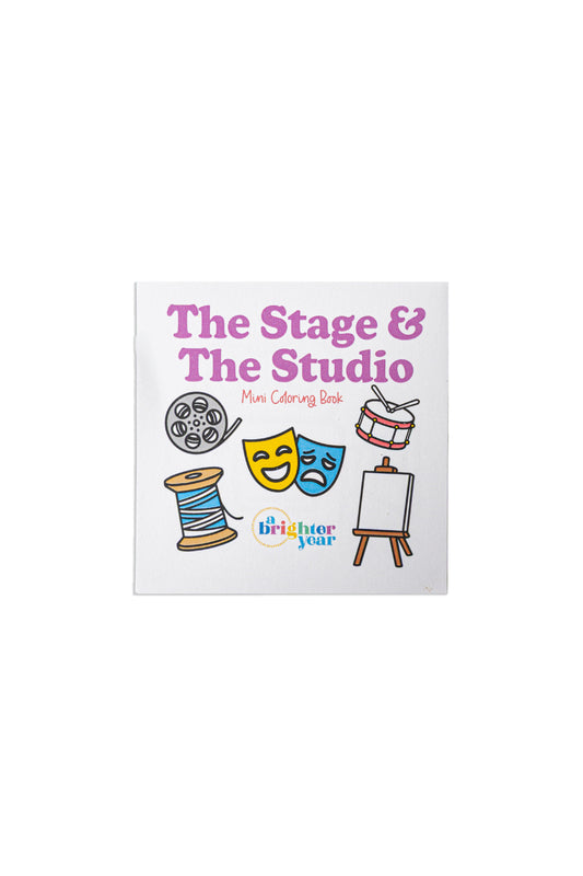 The Stage & The Studio Mini Coloring Book