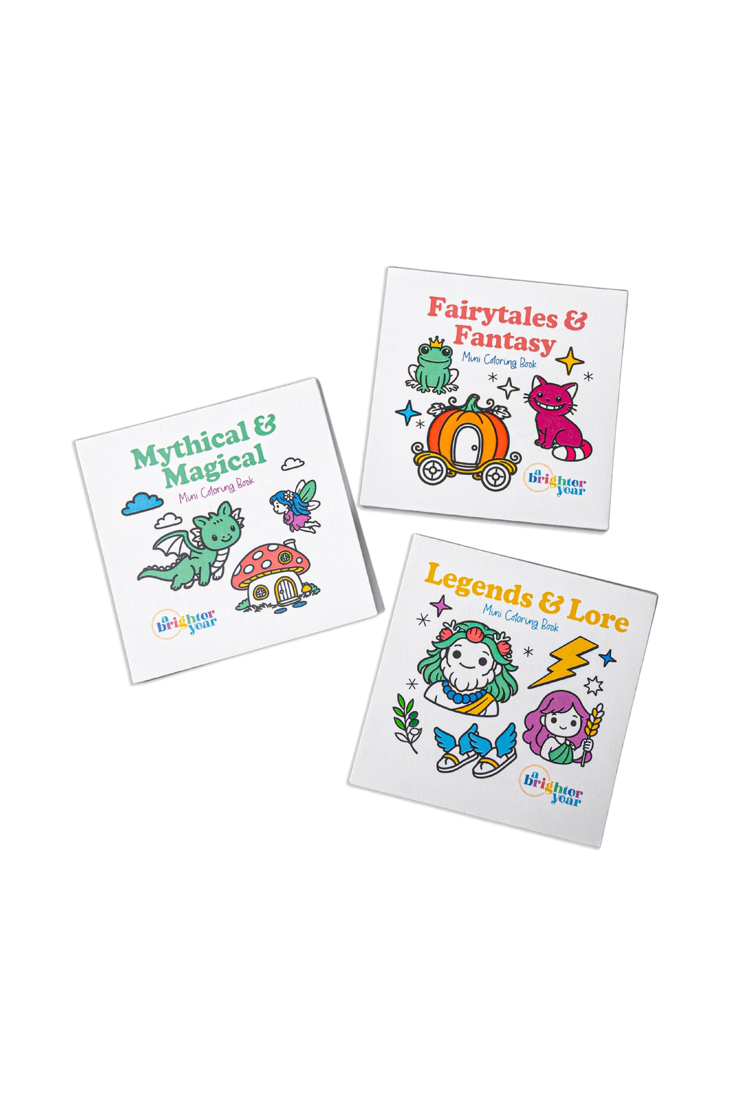 Enchanted Escapes Mini Coloring Book Bundle