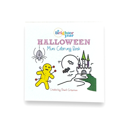Halloween Mini Coloring Book