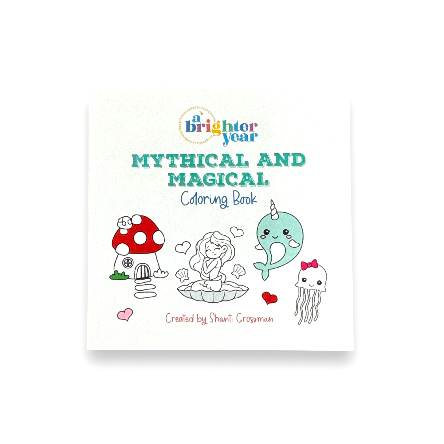Mythical and Magical Mini Coloring Book