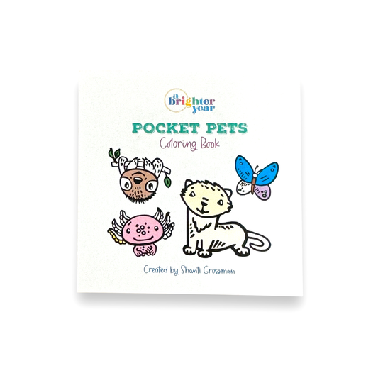 Pocket Pets Mini Coloring Book