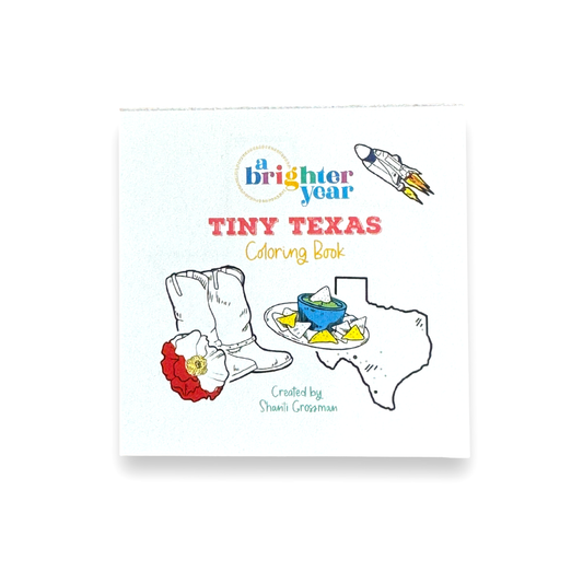 Tiny Texas Mini Coloring Book