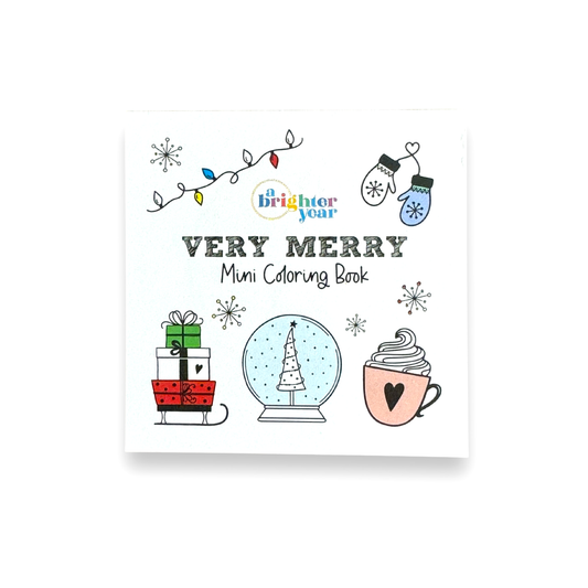 Very Merry Mini Coloring Book