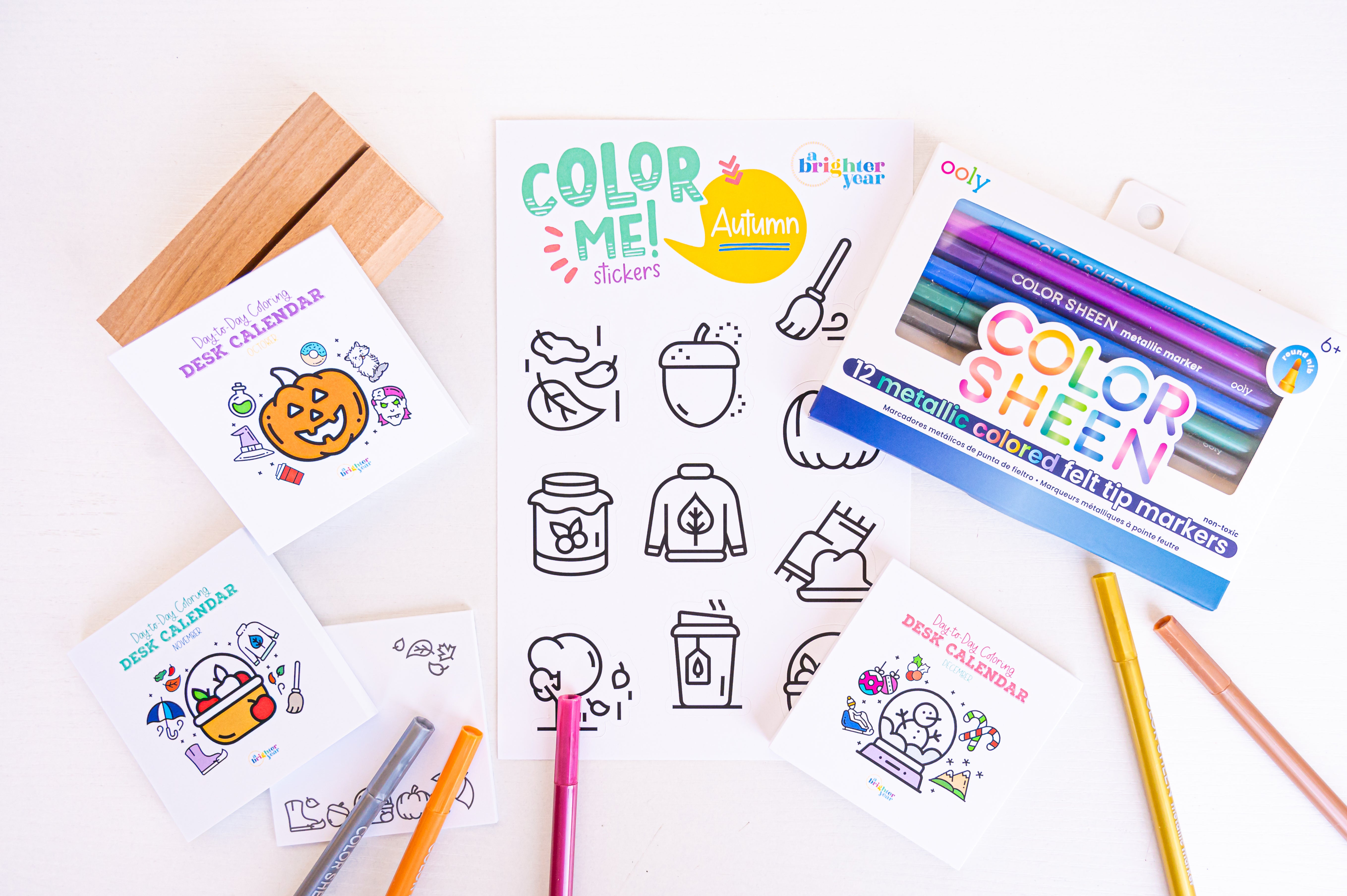 Colorable Calendar Subscription Box FunColoring Pages A Colorable Calendar Subscription Box FunColoring Pages A