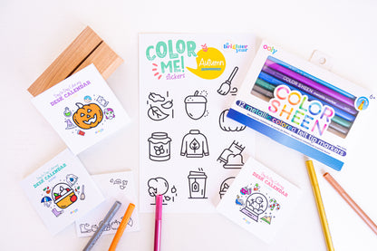 Quarterly Coloring + Calendar Subscription Box