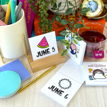 Quarterly Coloring + Calendar Subscription Box