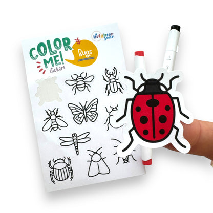 Bugs Color-Your-Own Stickers