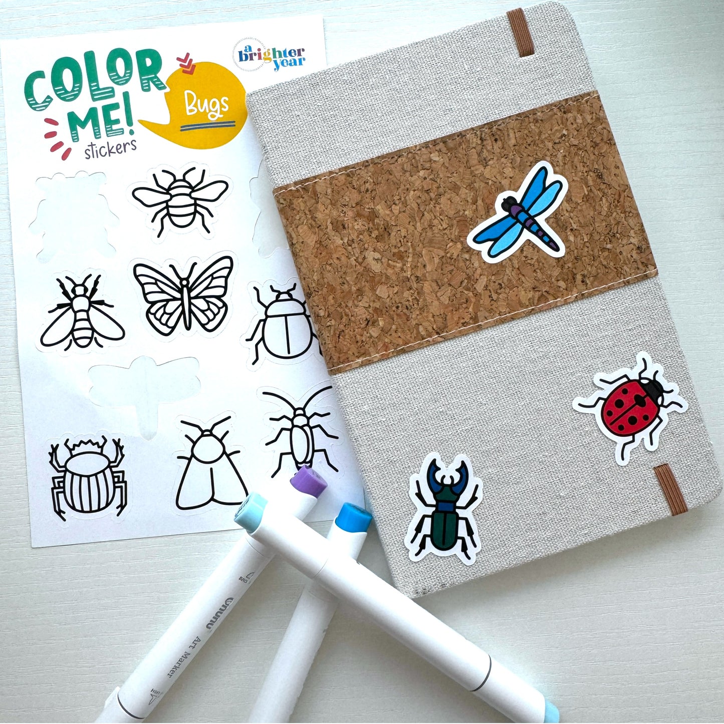 Birds, Bugs, and Botany Sticker Bundle