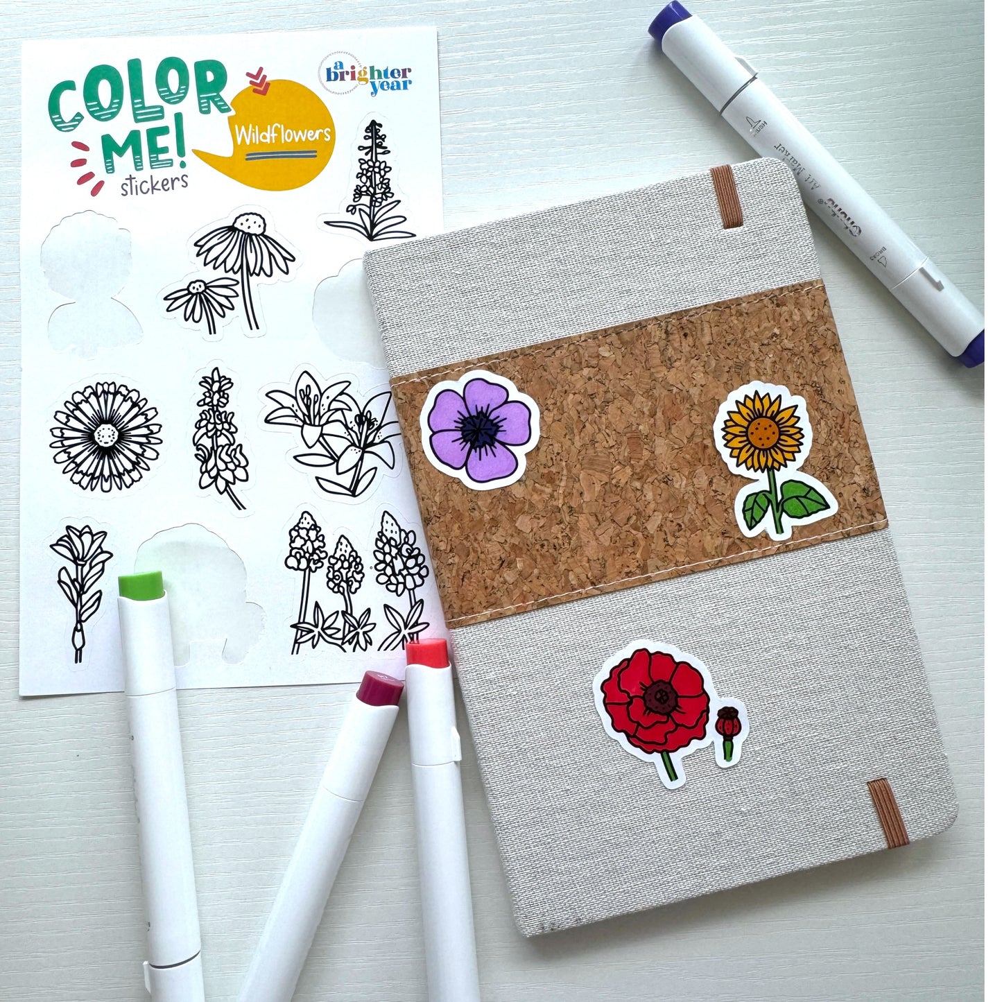 Tiny Texas Color-Your-Own Sticker Bundle, 3-Pack