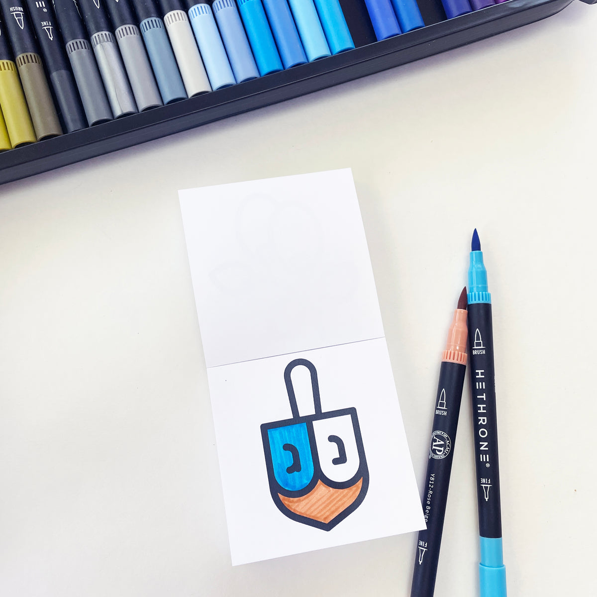 Digital Download - Happy Hanukkah Coloring Book – A Brighter Year