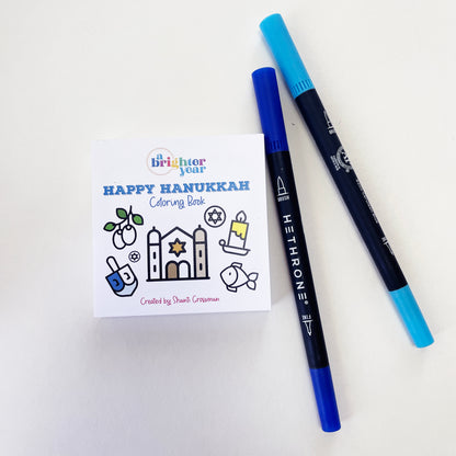 Digital Download - Happy Hanukkah Coloring Book