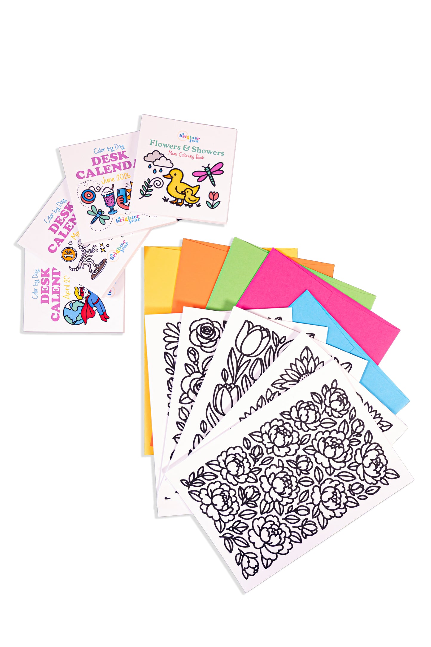 Quarterly Coloring + Calendar Subscription Box