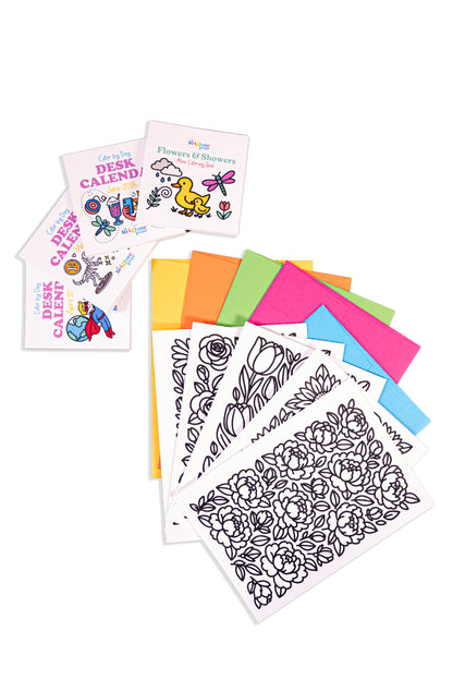 Quarterly Coloring + Calendar Subscription Box