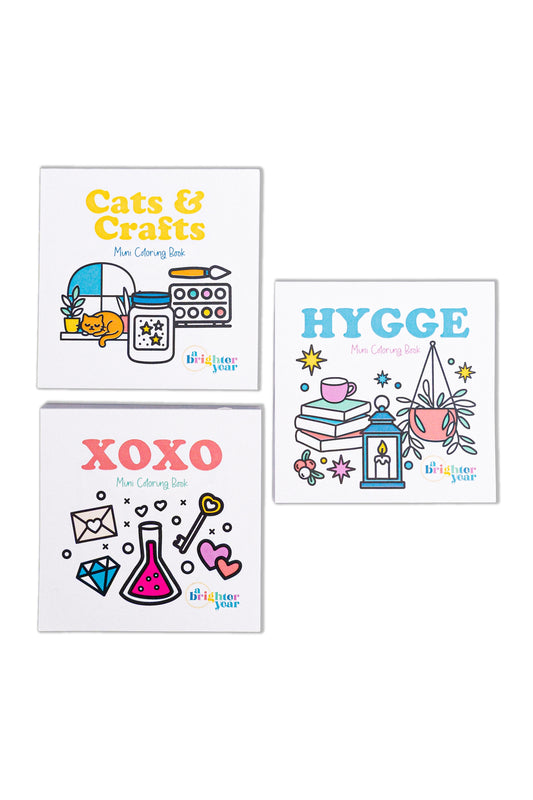 Feels Like Love Mini Coloring Book Bundle