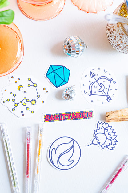 Color The Cosmos Adult Creative Activity Mega Bundle