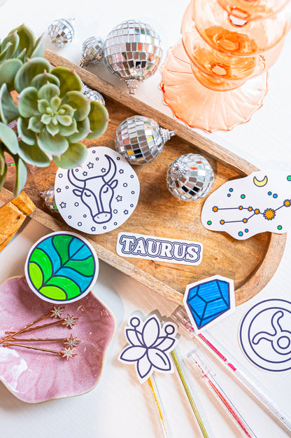 Color The Cosmos Adult Creative Activity Mega Bundle