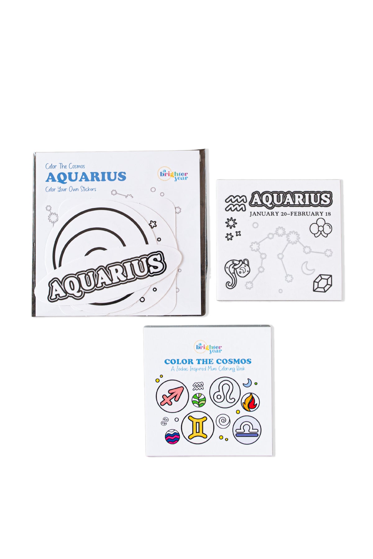 Color The Cosmos Adult Creative Activity Mini Bundle