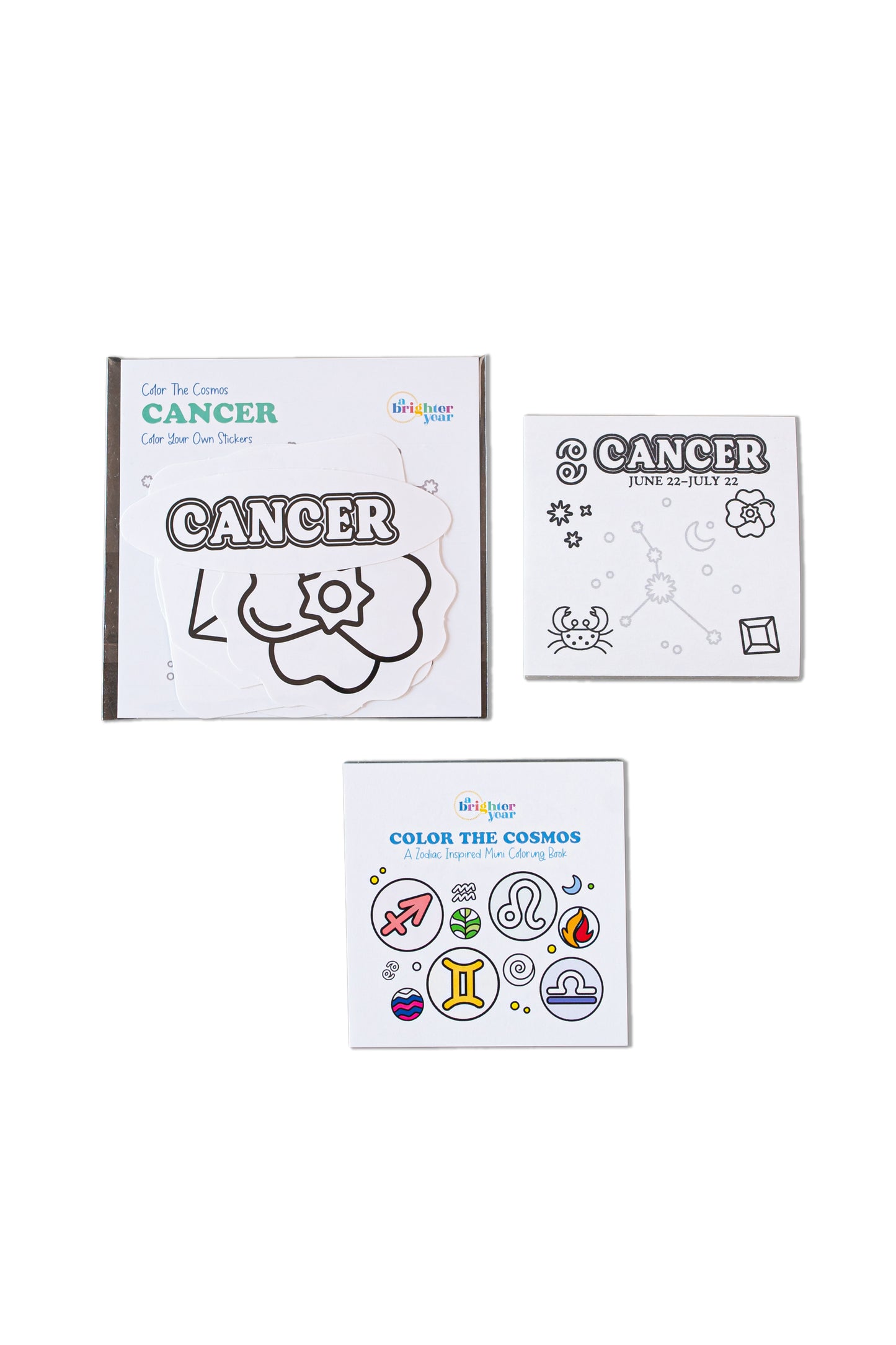 Color The Cosmos Adult Creative Activity Mini Bundle