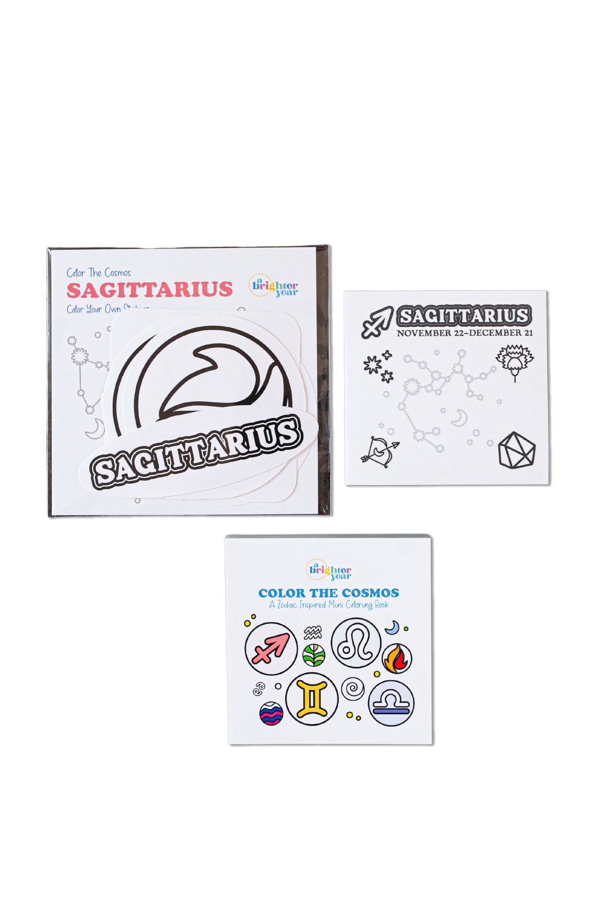 Color The Cosmos Adult Creative Activity Mini Bundle