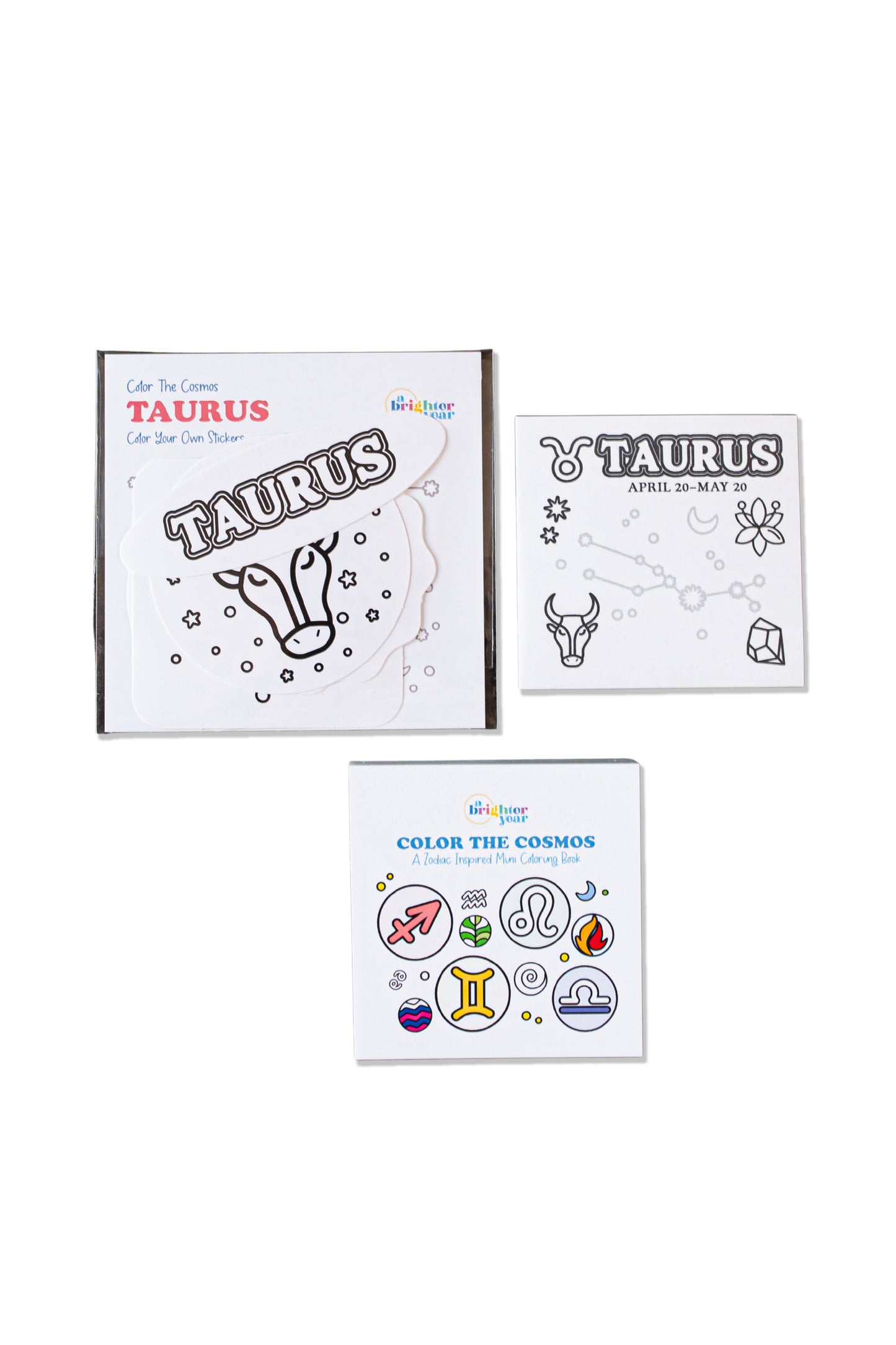 Color The Cosmos Adult Creative Activity Mini Bundle