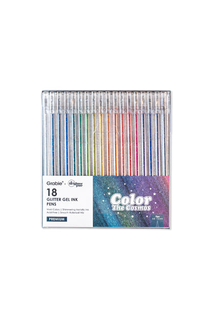 Color The Cosmos Glitter Gel Pens