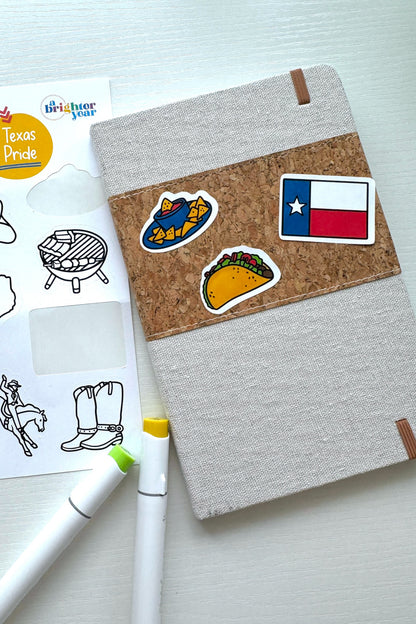 Color You Own Tiny Texas Creative Activity Bundle
