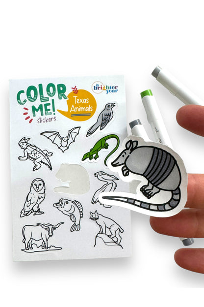 Color You Own Tiny Texas Creative Activity Bundle