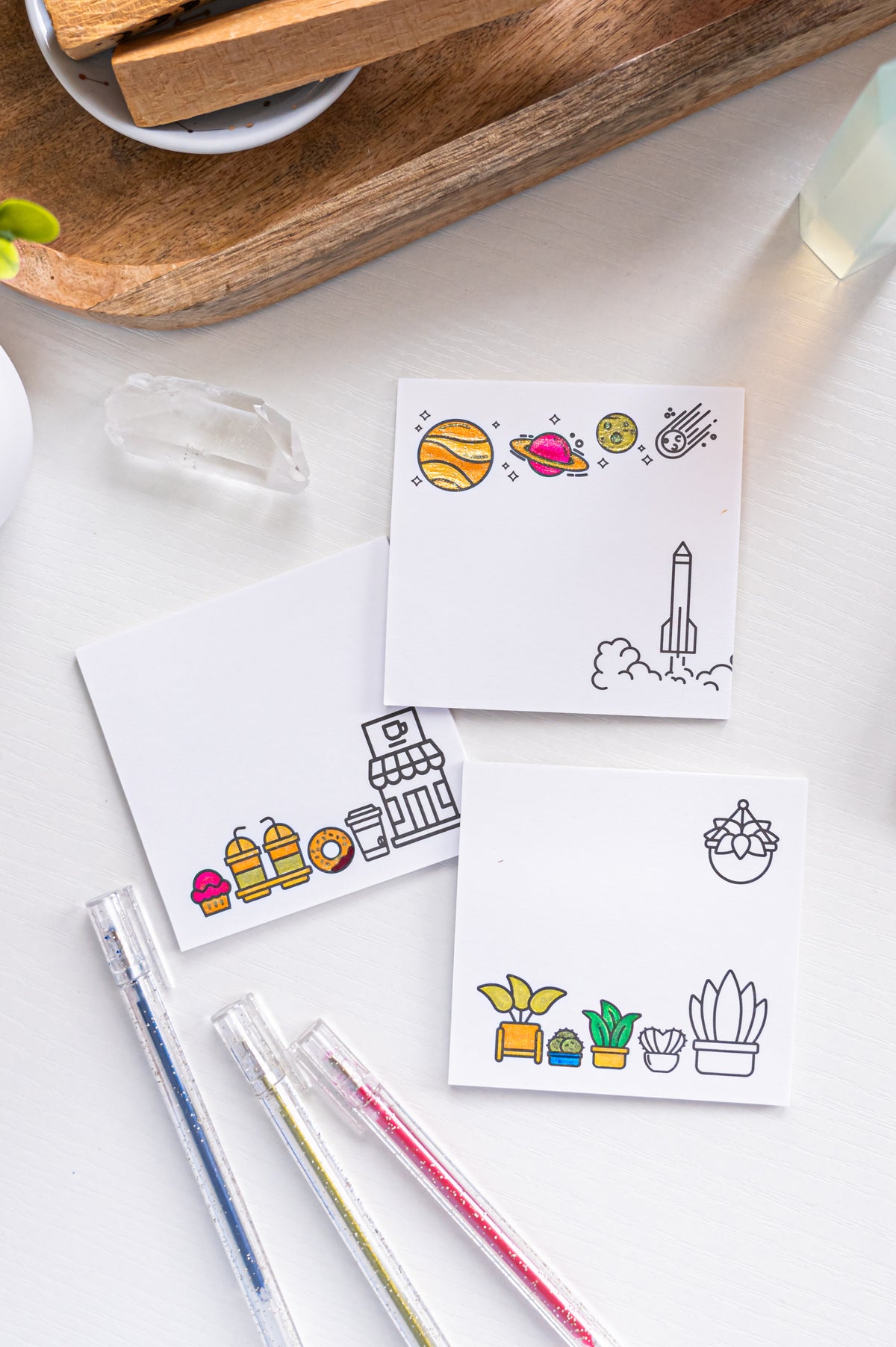 Color Your Own Office Supply Bundle